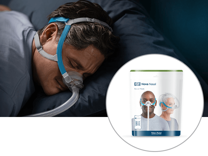 Fisher & Paykel Nova Nasal CPAP Mask (Fitpack)
