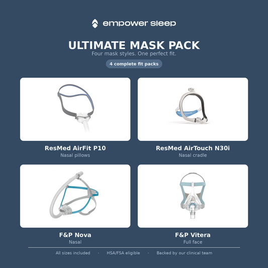 Ultimate CPAP Mask Pack — 4 Mask Styles